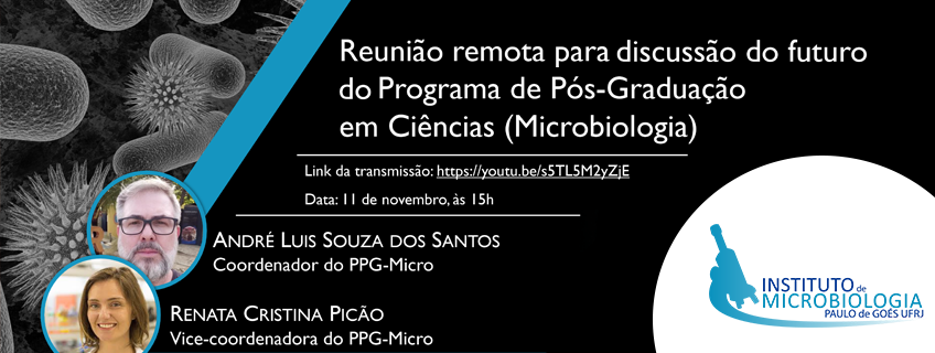 09 11 Microbiologia Destaque ReuniãoRemota